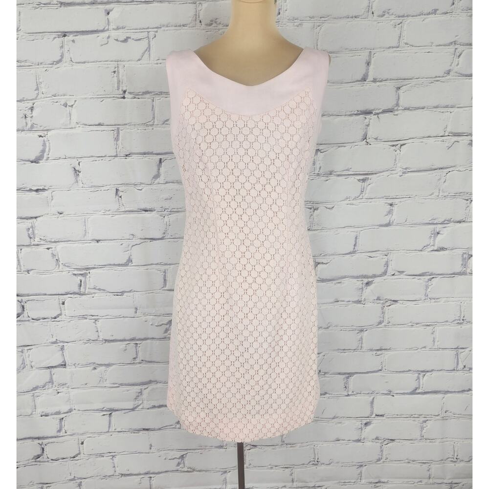 Vintage Claralura Original Dress Womens XS Pink Lace Romantic